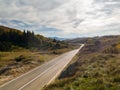 Asphalt road over the mountain Royalty Free Stock Photo