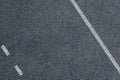 Asphalt road texture with marking lines Royalty Free Stock Photo