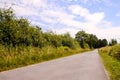 Asphalt Road to Infinity Royalty Free Stock Photo