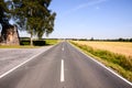 Asphalt Road to Infinity Royalty Free Stock Photo