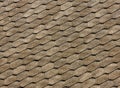 Asphalt roof shingles - roofing construction, roofing repair. for background or texture