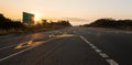 Asphalt tar road in South Africa