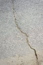 Asphalt texture. Cracked asphalt road surface texture. Crack asphalt Royalty Free Stock Photo