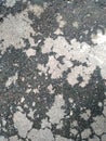 Asphalt texture exposed to water