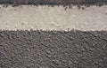 Asphalt texture with line markings