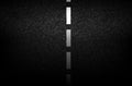 Asphalt texture with road markings background, illustration vector Royalty Free Stock Photo