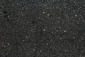 Asphalt textured background. Dark asphalt surface texture. Abstract close-up of black backdrop. Pattern of stone, gravel backgroun Royalty Free Stock Photo