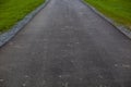 asphalt walkway Royalty Free Stock Photo