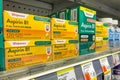 Aspirin for sale at Walgreens