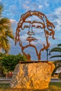 Beautiful sculpture of Alexander the Great in Asprovalta, Greece Royalty Free Stock Photo