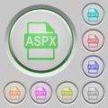 ASPX file format push buttons