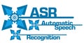 ASR - Automatic Speech Recognition Blue Graphics