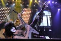 Kiss , Paul Stanley during the concert