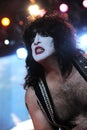 Kiss , Paul Stanley during the concert Royalty Free Stock Photo