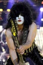 Kiss , Paul Stanley during the concert