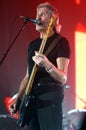 Roger Waters during the concert Royalty Free Stock Photo