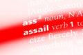 assail Royalty Free Stock Photo