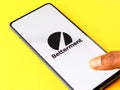 Assam, india - February 19, 2021 : Betterment logo on phone screen stock image.