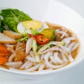 Assam laksa, asian malaysian food Royalty Free Stock Photo