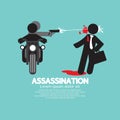 Assassination Shooting From The Motorcycle