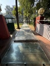 Assassination Spot at Indira Gandhi Memorial Museum in Delhi, India