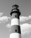 The Assateague Lighthouse, at Chincoteague Island, Virginia Royalty Free Stock Photo