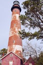 Assateague Lighthouse in Virginia Royalty Free Stock Photo