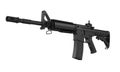 Assault Rifle Isolated Royalty Free Stock Photo