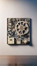 Assemblage is an artistic form or medium that uses found objects, but is not limited to these materials
