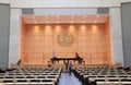 Assembly hall of the UN, Geneva, Switzerland Royalty Free Stock Photo