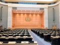 Assembly Hall United Nations Office at Geneva Royalty Free Stock Photo
