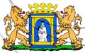 Assen coat of arms, Netherlands.