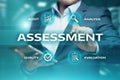 Assessment Analysis Evaluation Measure Business Analytics Technology concept Royalty Free Stock Photo