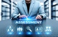 Assessment Analysis Evaluation Measure Business Analytics Technology concept Royalty Free Stock Photo