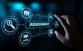 Assessment Analysis Evaluation Measure Business Analytics Technology concept Royalty Free Stock Photo