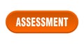 assessment button Royalty Free Stock Photo