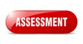 assessment button. assessment sign. key. push button. Royalty Free Stock Photo