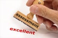 Assessment excellent Royalty Free Stock Photo