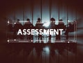 Assessment Plan Improvement Process Work Concept Royalty Free Stock Photo