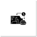 Asset value glyph icon