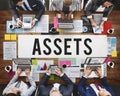 Assets Accounting Benefit Bonus Budget Value Concept Royalty Free Stock Photo