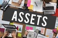 Assets Accounting Benefit Bonus Budget Value Concept Royalty Free Stock Photo