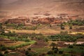 Assfalou and Asif ounila valley. Ait Ben Haddou. Morocco. Royalty Free Stock Photo