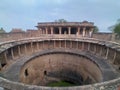 Assi Khamba Baoli, Fort Complex, Gwalior, Madhya Pradesh, India Royalty Free Stock Photo