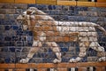 Assirian walls in Pergamon Museum in Berlin