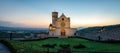 Assisi Basilica di San Francesco (high definition panoramic) Royalty Free Stock Photo