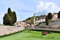 Assisi and the castle Rocca Maggiore