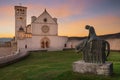 Assisi, Italy with the Basilica of Saint Francis of Assisi Royalty Free Stock Photo