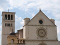 Papal Basilica of Saint Francis of Assisi Royalty Free Stock Photo