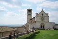 Papal Basilica of Saint Francis of Assisi Royalty Free Stock Photo